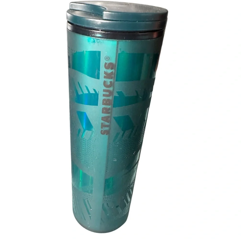 Starbucks limited addition teal tumbler‎